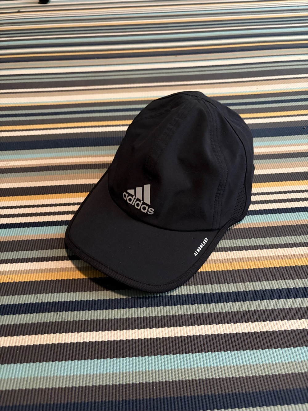 adidas running cap with reflective logo
